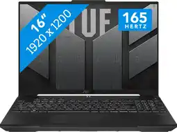 Coolblue ASUS TUF Gaming A16 FA607PV-N3081W aanbieding
