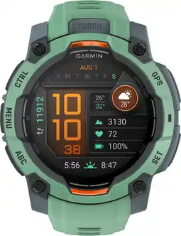 Coolblue Garmin Instinct 3 45mm Groen aanbieding