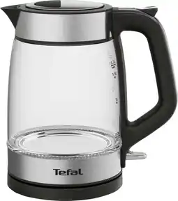 Coolblue Tefal Glass Kettle KI6058 aanbieding