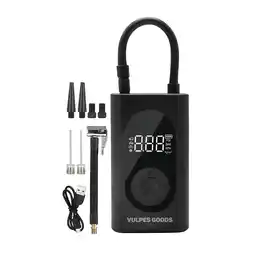 ANWB Vulpes Goods Autocompressor Bandenpomp Zwart aanbieding