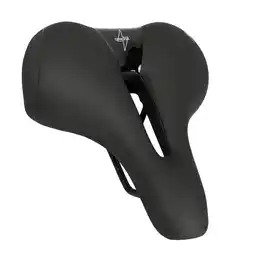 ANWB Voltano Fietszadel Trekking Unisex Zwart aanbieding