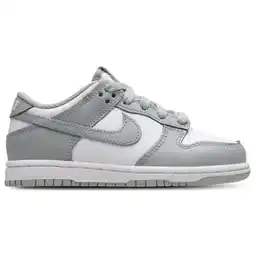 Foot Locker Nike Dunk Peuterschoenen - Wit - Maat 33.5 - Leer aanbieding