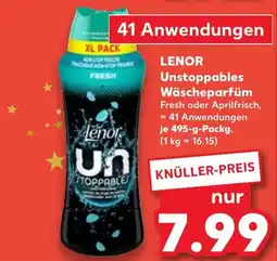 Kaufland DE Lenor unstoppables wäscheparfüm aanbieding