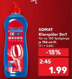 Kaufland DE Somat klarspüler 5in1 aanbieding