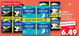 Kaufland DE Always damenbinden aanbieding