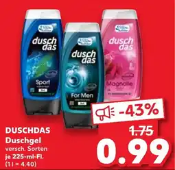 Kaufland DE Duschdas Duschgel aanbieding