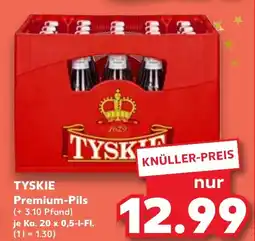 Kaufland DE Tyskie Premium-Pils aanbieding