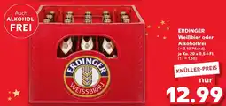 Kaufland DE Erdinger Weißbier oder Alkoholfrei aanbieding
