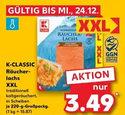 Kaufland DE K-Classic Räucherlachs XXL aanbieding