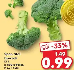 Kaufland DE Span. / ital. Broccoli aanbieding