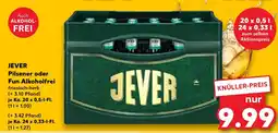 Kaufland DE Jever Pilsener oder Fun Alkoholfrei aanbieding