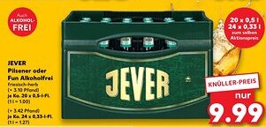 Kaufland DE Jever Pilsener oder Fun Alkoholfrei aanbieding