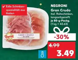 Kaufland DE Negroni Gran Crudo aanbieding