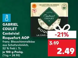 Kaufland DE Gabriel Coulet Castelviel Roquefort AOP aanbieding