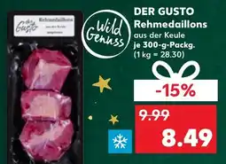 Kaufland DE Der Gusto Rehmedaillons aanbieding