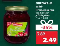 Kaufland DE Odenwald Wild Preiselbeeren aanbieding