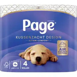 Etos Page Kussenzacht Design Toiletpapier 4 rollen aanbieding