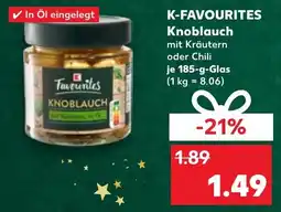 Kaufland DE K-favourites Knoblauch aanbieding