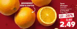 Kaufland DE Span. Orangen aanbieding