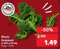 Kaufland DE Dtsch. Grünkohl aanbieding