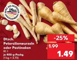 Kaufland DE Dtsch. Petersilienwurzeln oder Pastinaken aanbieding