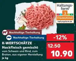 Kaufland DE K-wertschätze Hackfleisch gemischt aanbieding