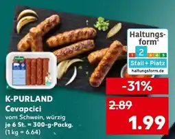 Kaufland DE K-purland Cevapcici aanbieding