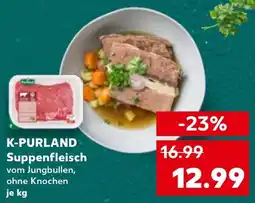 Kaufland DE K-purland Suppenfleisch aanbieding