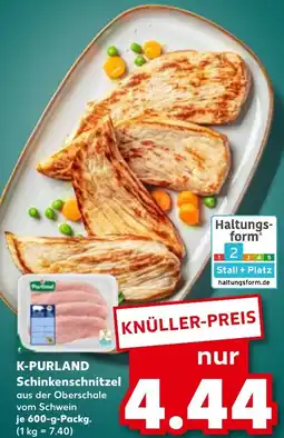 Kaufland DE K-purland Schinkenschnitzel aanbieding
