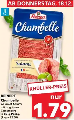 Kaufland DE Reinert Chambelle aanbieding