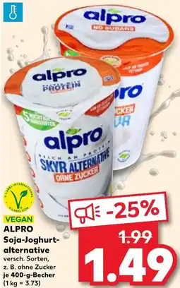 Kaufland DE Alpro Soja-Joghurt-alternative aanbieding