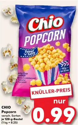 Kaufland DE Chio Popcorn aanbieding