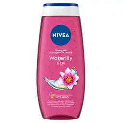 Trekpleister NIVEA Waterlily & Oil Douchegel aanbieding