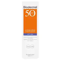 Trekpleister Biodermal Anti Age SPF50+ Zonnecrème voor het Gezicht aanbieding