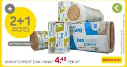 Praxis op Knauf isolatie aanbieding