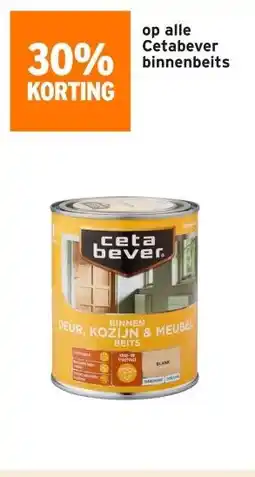 GAMMA op alle Cetabever binnenbeits aanbieding