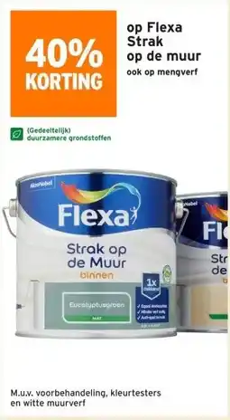 GAMMA op Flexa Strak op de muur aanbieding
