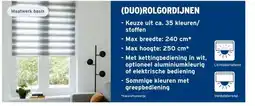 GAMMA (DUO)ROLGORDIJNEN aanbieding