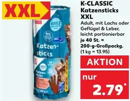 Kaufland DE K-CLASSIC Katzensticks XXL aanbieding