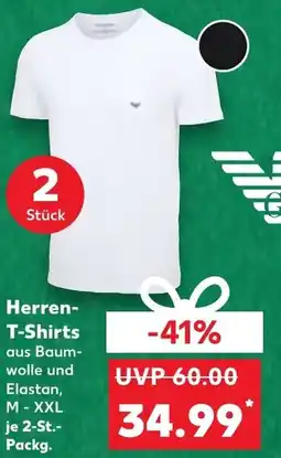 Kaufland DE Herren T-Shirts aanbieding