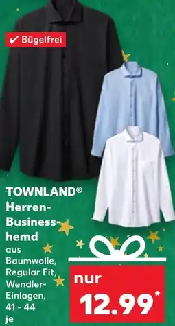 Kaufland DE Townland Herren Businesshemd aanbieding