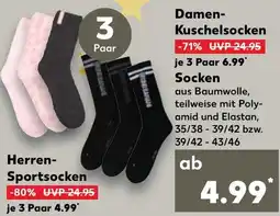 Kaufland DE Socken aanbieding