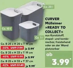 Kaufland DE Curver Mülleimer ready to collect aanbieding