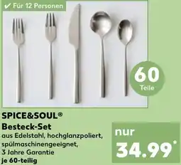 Kaufland DE Spice&soul Besteck-Set aanbieding