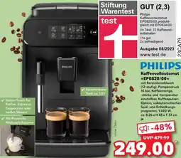 Kaufland DE Philips Kaffeevollautomat EP0820/00 aanbieding