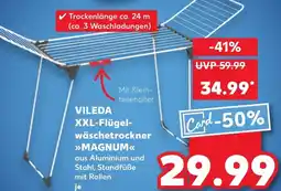 Kaufland DE Vileda XXL-Flügelwäschetrockner Magnum aanbieding
