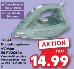 Kaufland DE TEFAL Dampfbügeleisen Virtuo 30 FV2C50 aanbieding