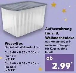 Kaufland DE Wave-Box aanbieding