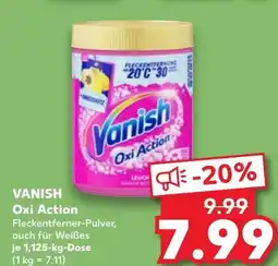 Kaufland DE Vanish Oxi Action aanbieding