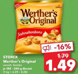 Kaufland DE Storck Werther's Original aanbieding